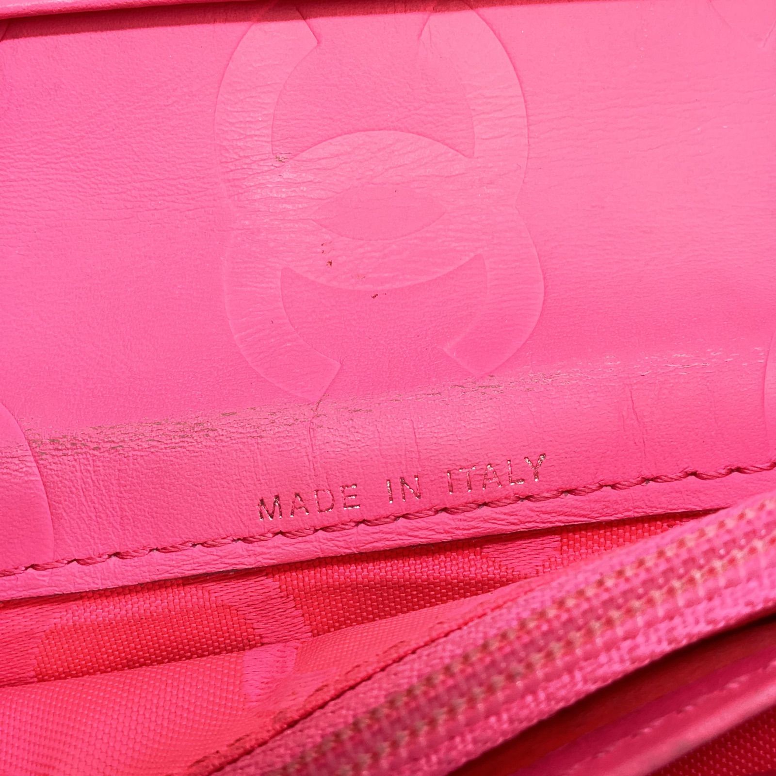 シャネル CHANEL カンボンライン 長財布 ☆ギャランティカードあり