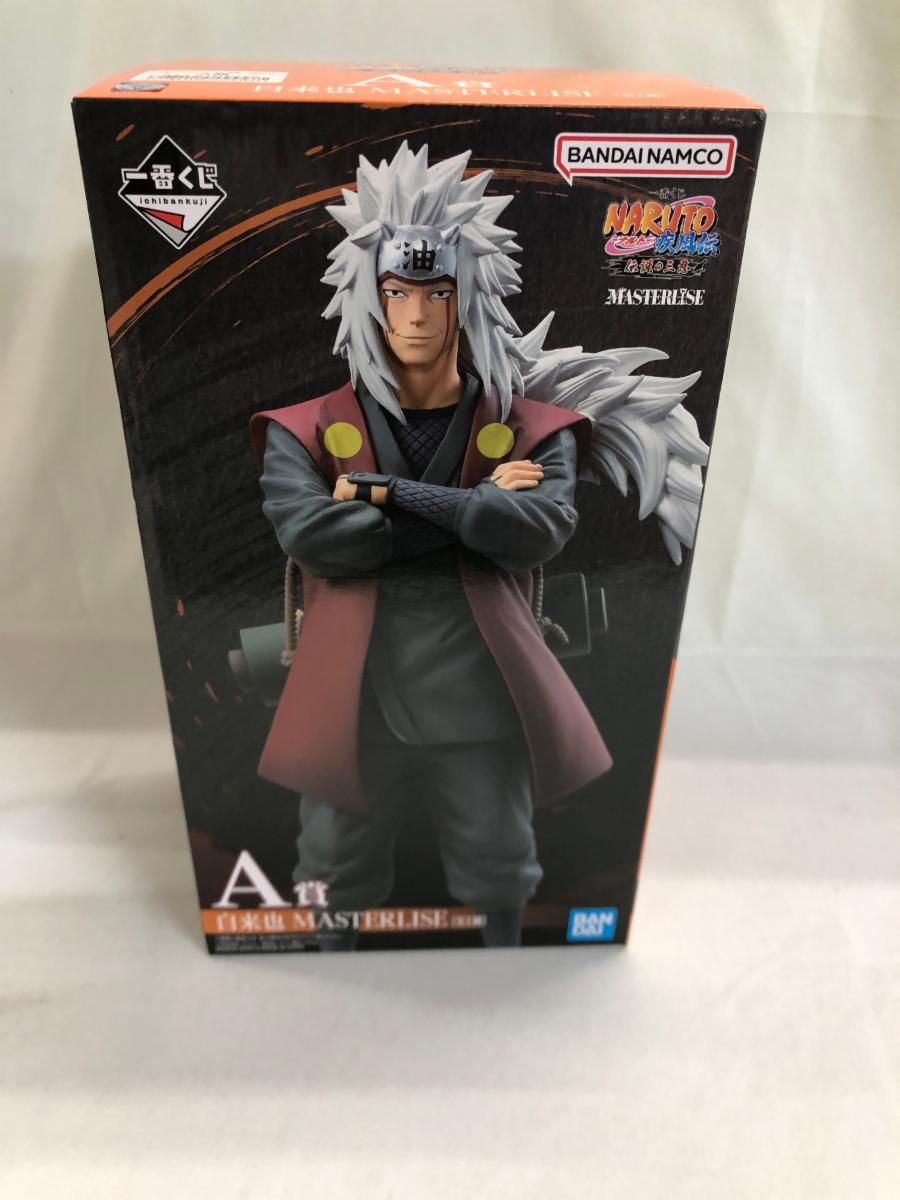 未開封】A賞 自来也 MASTERLISE 一番くじ NARUTO-ナルト- 疾風伝