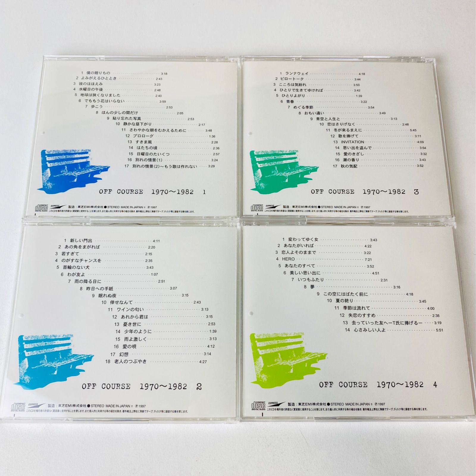オフコース / OFF COURSE 1970-1982 オフコース / OFF COURSE 1970～1982 8枚組 東芝EMI [D]【CD】(P25