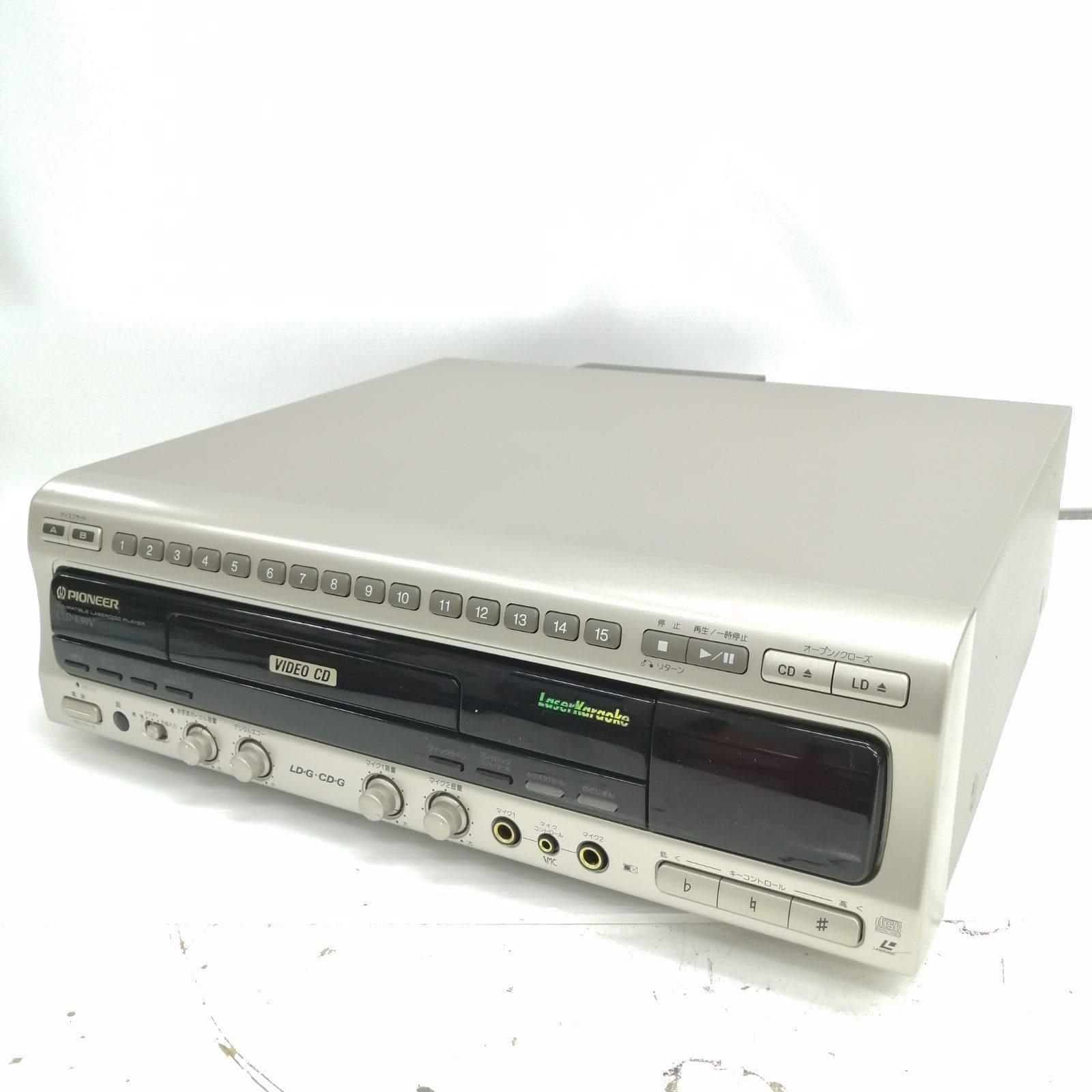 動作品 Pioneer LD CDプレイヤー cld k 99 v