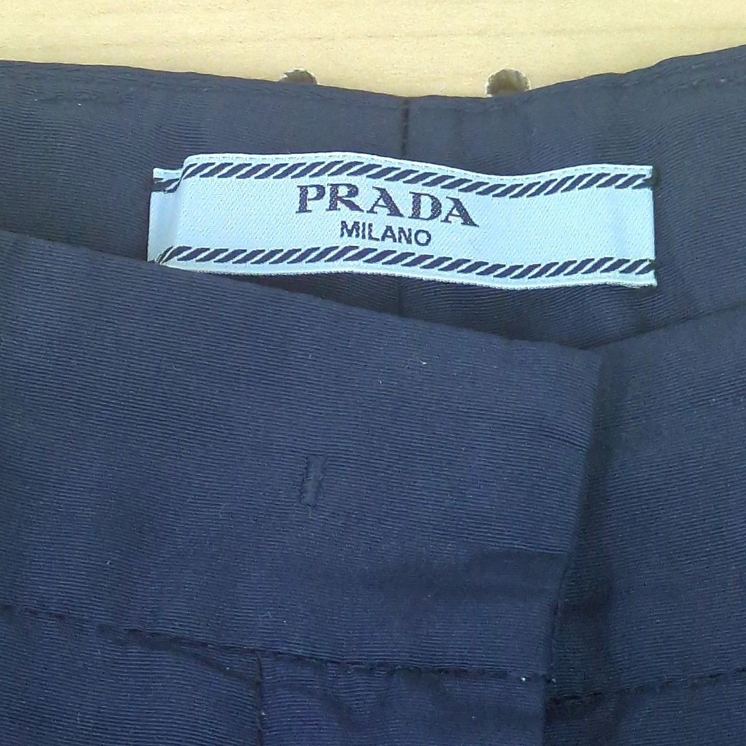 プラダ パンツ ネイビー サイズ 38 イタリア製 レーディス PRADA - PRADA プラダ パンツ ネイビー サイズ 38 イタリア製