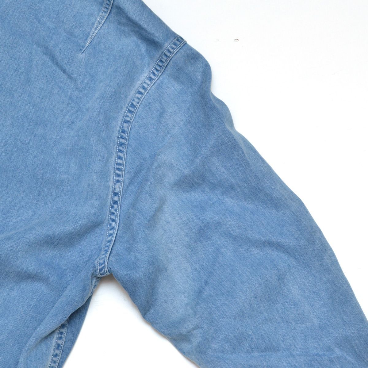 Ron Herman ロンハーマン インディゴ染めオープンカラーテンセルシャツ  