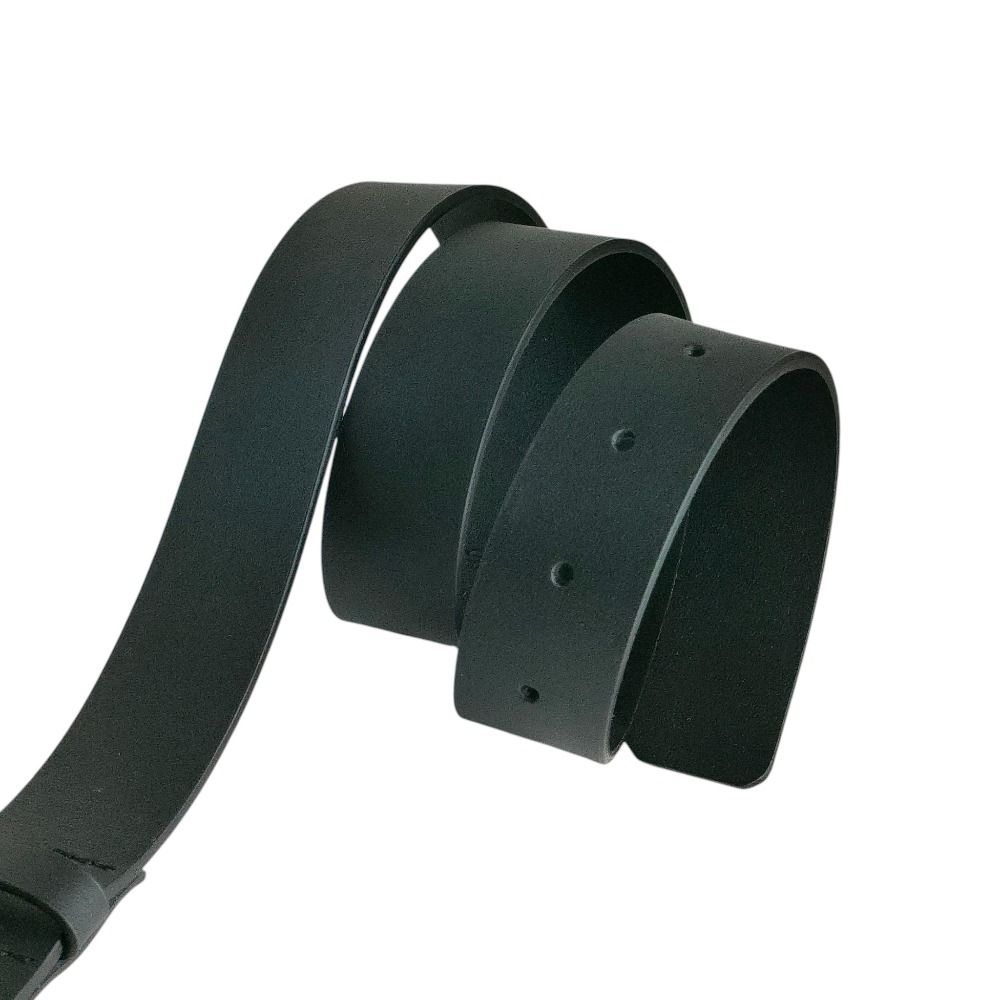 25SS LEFIJE レフィエ フレームワーク取り扱い カウレザー サークルピンバックル ベルト 80cm ブラック レディース 古着