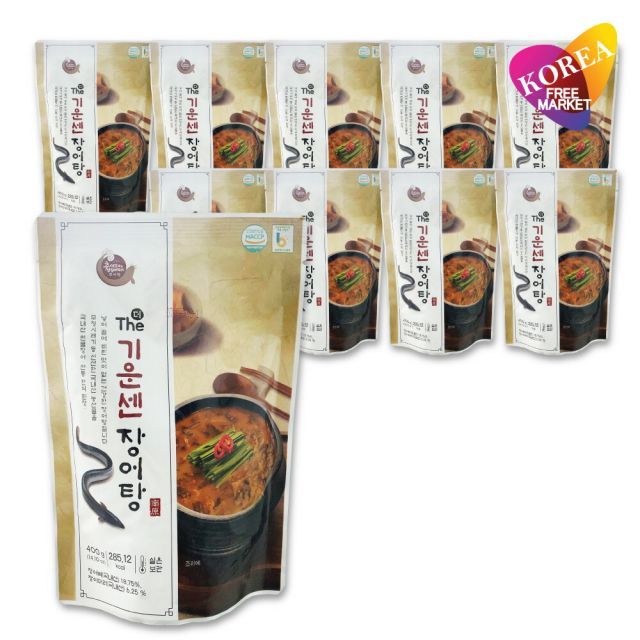 力強い チャンオタン(ウナギスープ) 400g 10袋セット / ウナギタン 韓国 レトルト