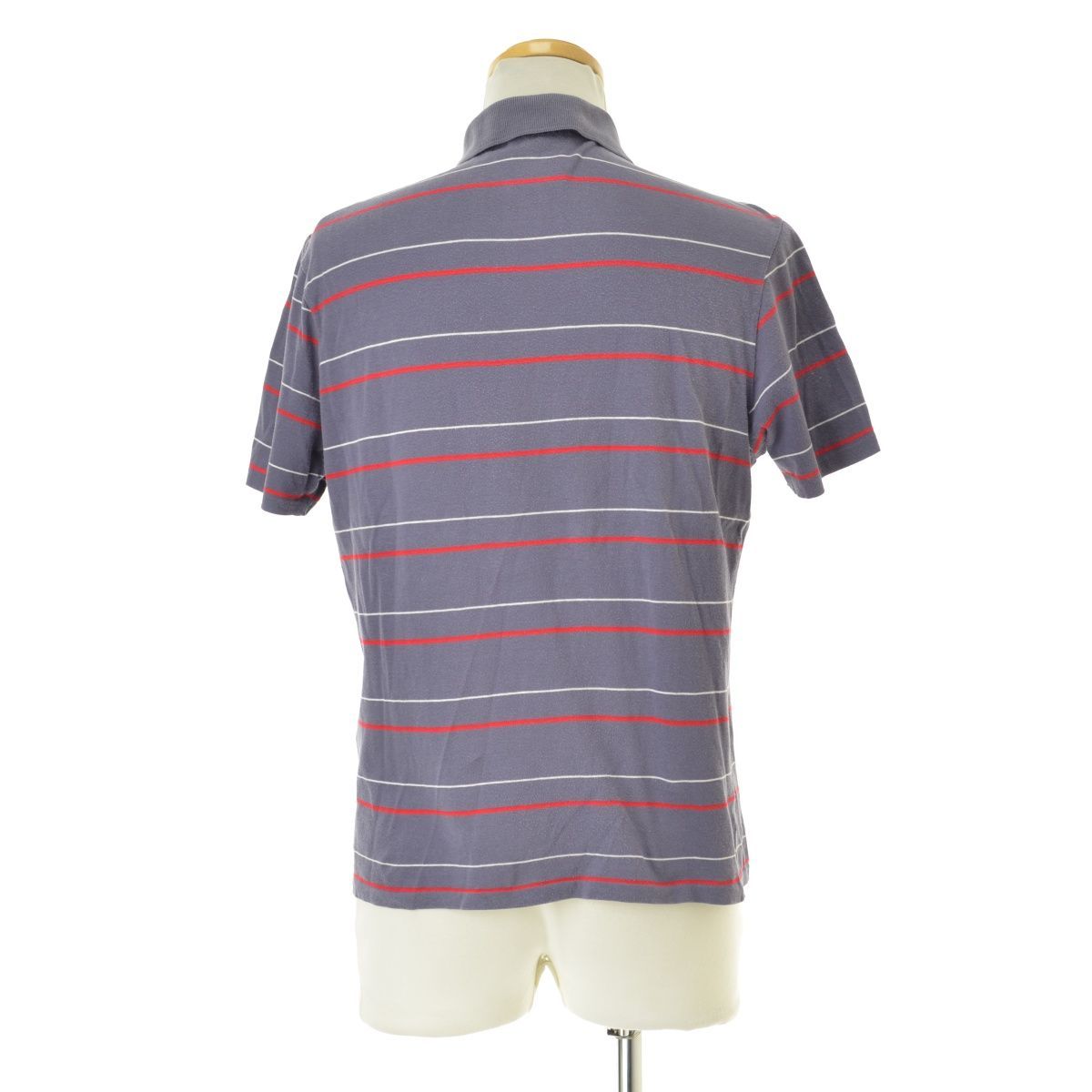LACOSTE】70s～ フランス製 CHEMISE ボーダー半袖ポロシャツ - メルカリ