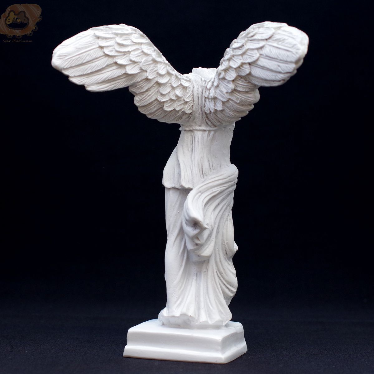 イタリア製 サモトラケのニケ 女神 石像 石膏像 置物 西洋 彫刻