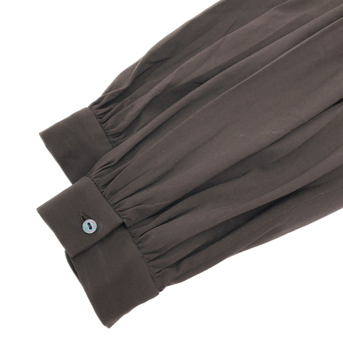 DOLCE&GABBANA ドルチェ＆ガッバーナ レース装飾シルクプルオーバー  