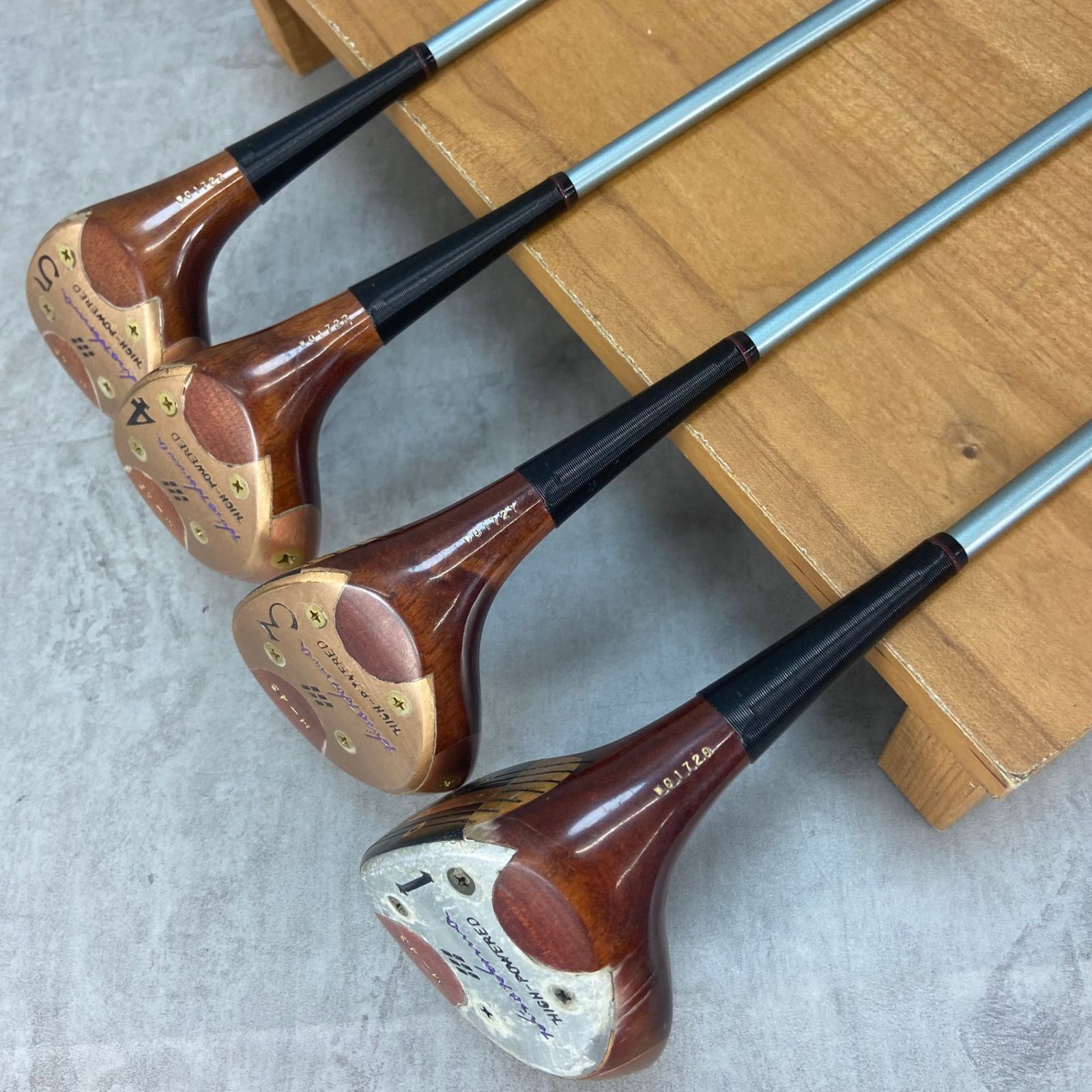 ♡希少ホンマレディースドライバー.5番ウッド、ユーティリティ3本セット ♡希少ホンマレディースドライバー.5番ウッド、ユーティリティ3本