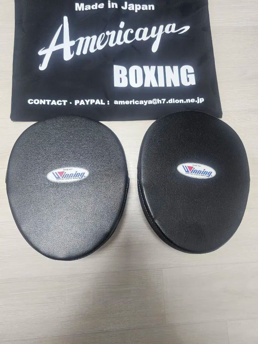 Winning パンチングミット　CM-5 Winning ウイニング ボクシング 小型パンチングミット小判型 CM-5 ③