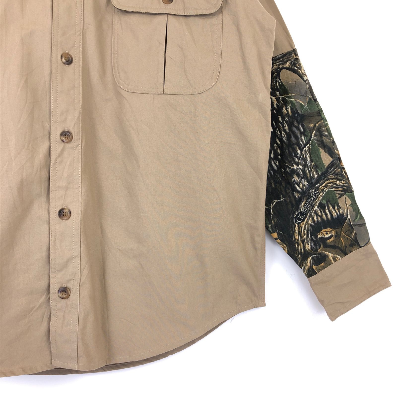 【古着】Cabela’s カベラス　ハンティングシャツ　デッドストック　メンズL
