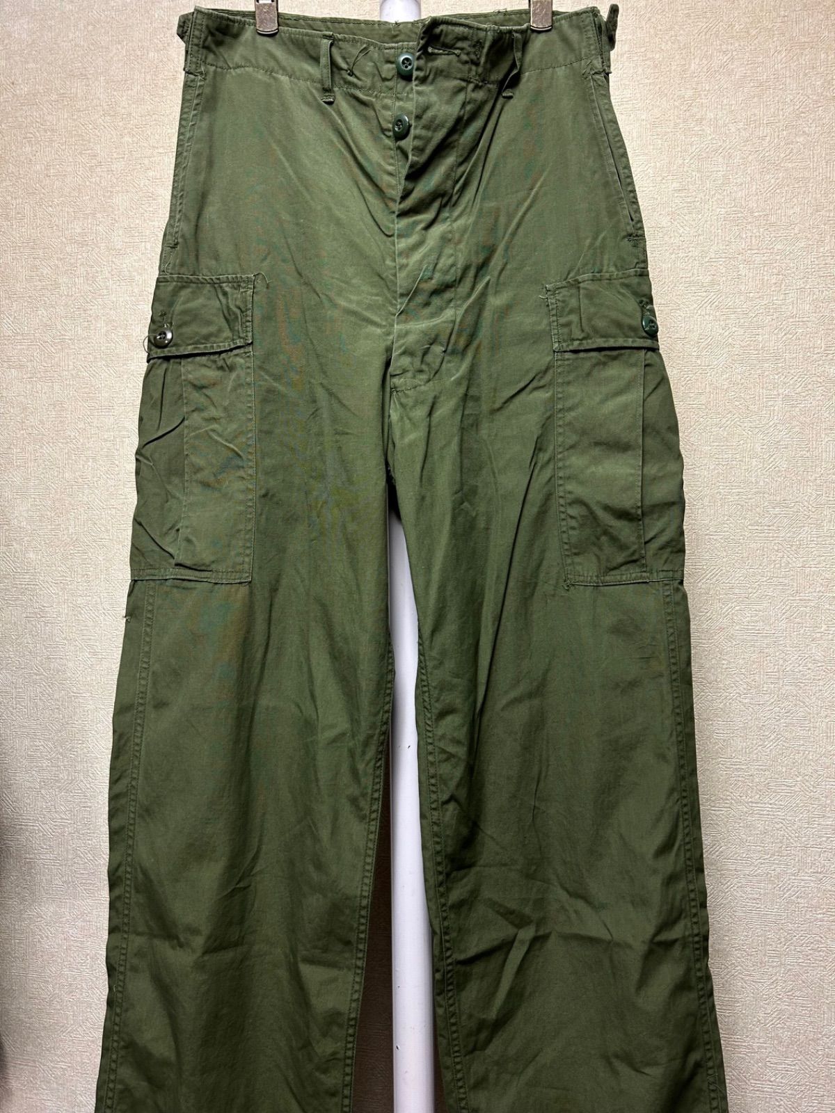 激レア米軍実物NAM戦64年製ジャングルファティーグ1stモデルパンツ極上