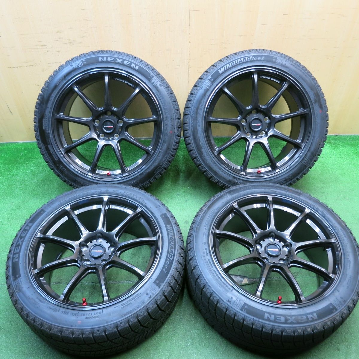 タイヤほぼ未使用！24年！キレイ☆スタッドレス CROSS SPEED RS9 HYPER 
