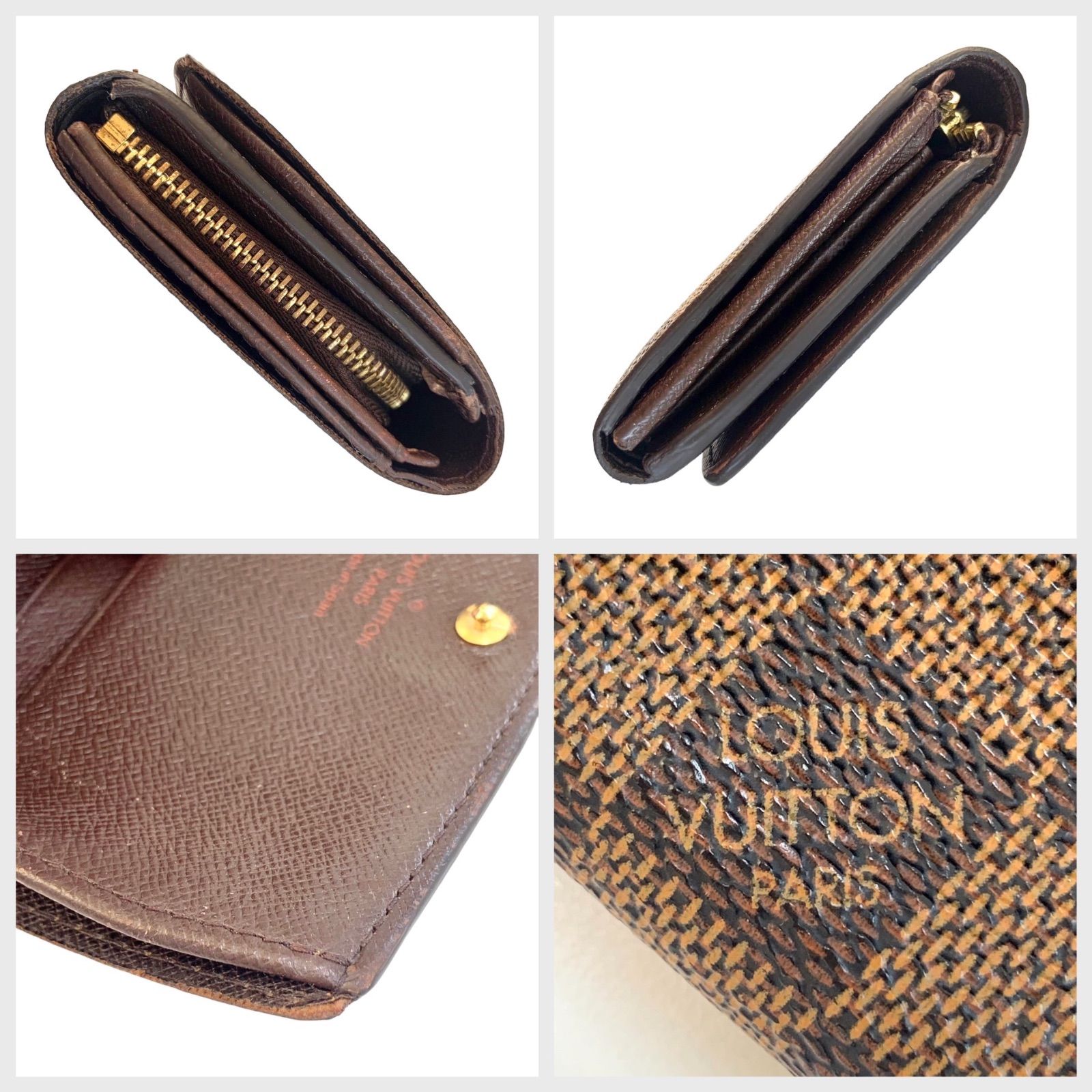 ルイヴィトン　ポルトモネビエトレゾール　折り財布　ダミエ　L字ファスナー 良品 楽天市場】【財布】LOUIS VUITTON ルイ ヴィトン モノグラム