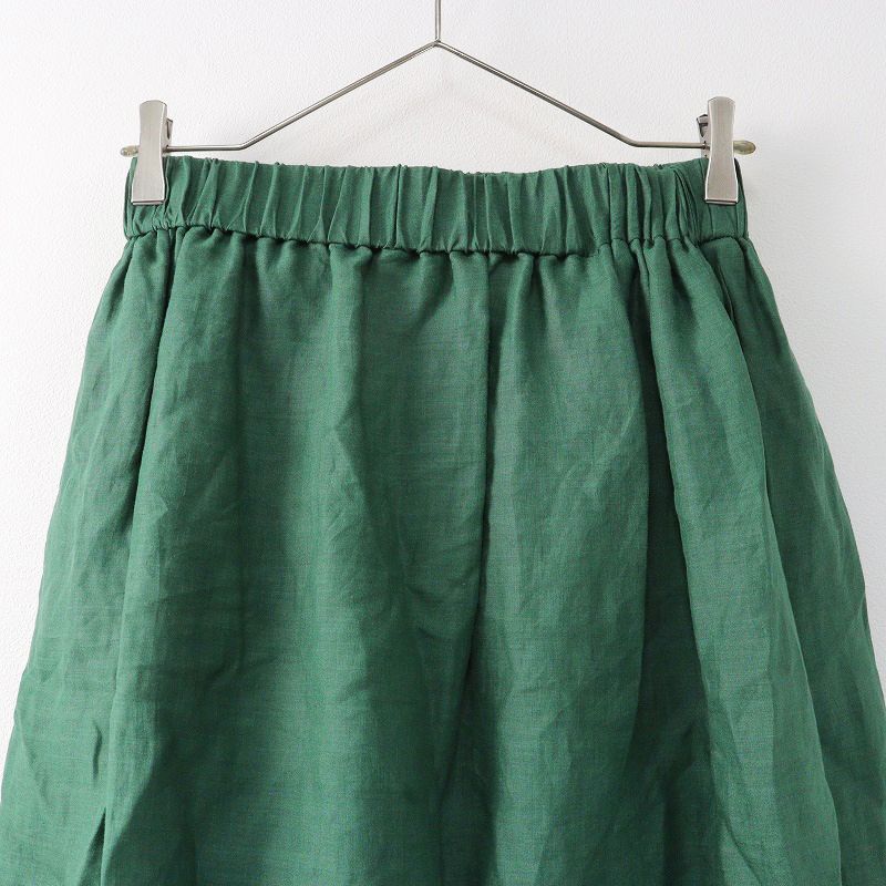 SACRA 麻（ラミー） フレアスカート 38 - ひざ丈スカート