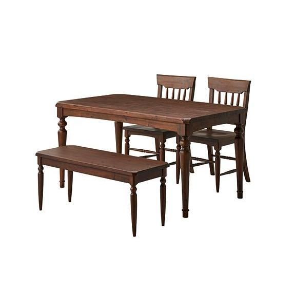 ダイニングテーブルセット 4点 クラシカル アンティーク おしゃれ