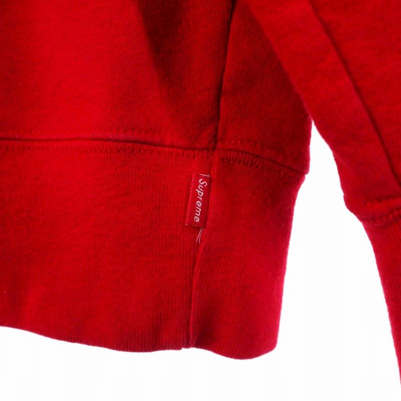 SUPREME HYSTERIC GLAMOUR パーカー Lレッド Supreme HYSTERIC GLAMOUR Thermal Lined Zip Up Hooded