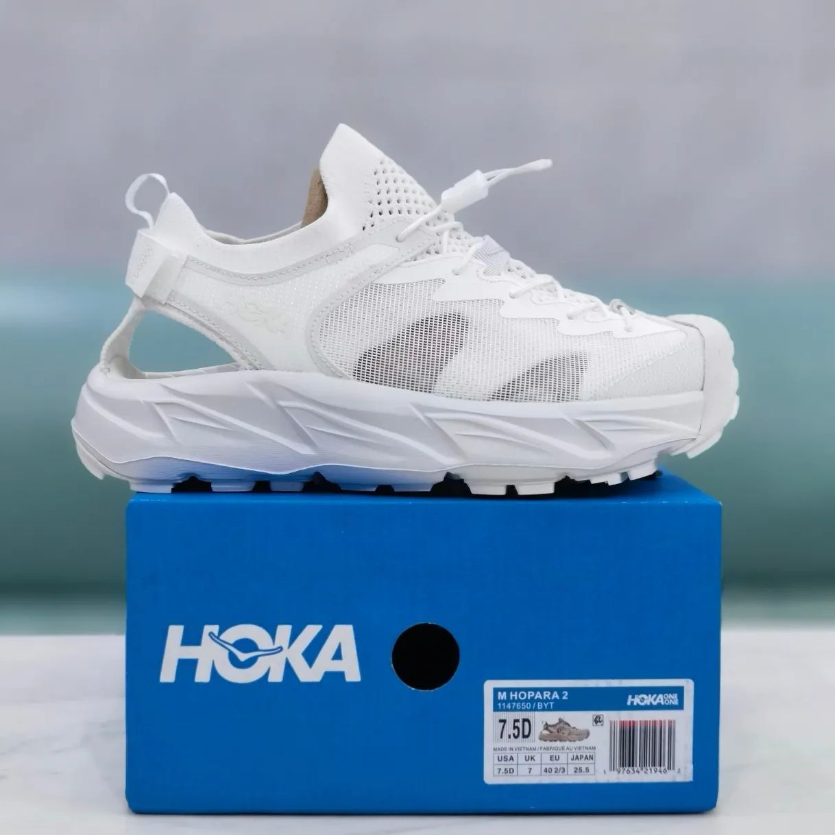 hoka one one hopara 2サンダル 24cm - メルカリ