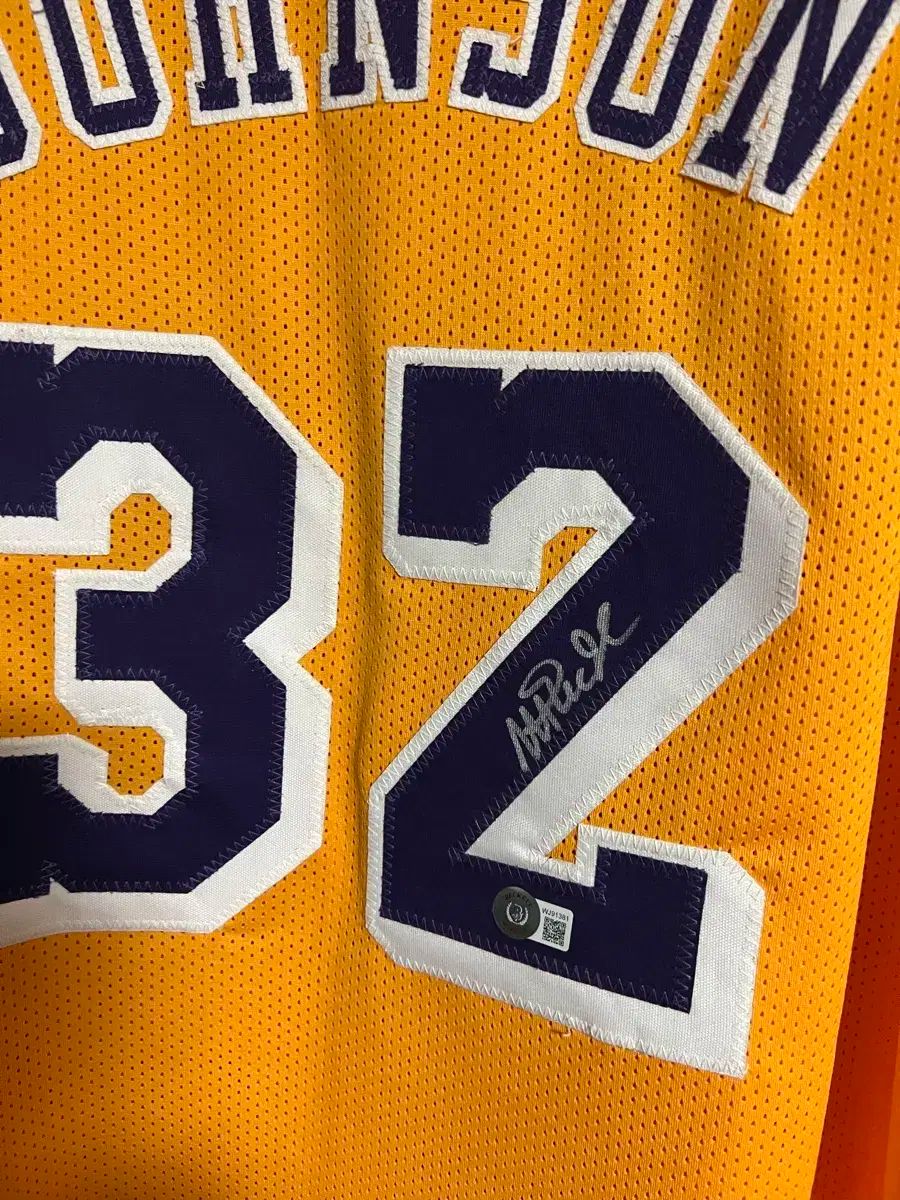 マジックジョンソン サイン ジャージ