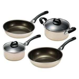 2営業日で発送 よこやま Yokoyama ニューアルティメットスピンコーティング フライパン26cm＆いため鍋29cm＆片手鍋18cm＆両手鍋20cmUSC-3000S