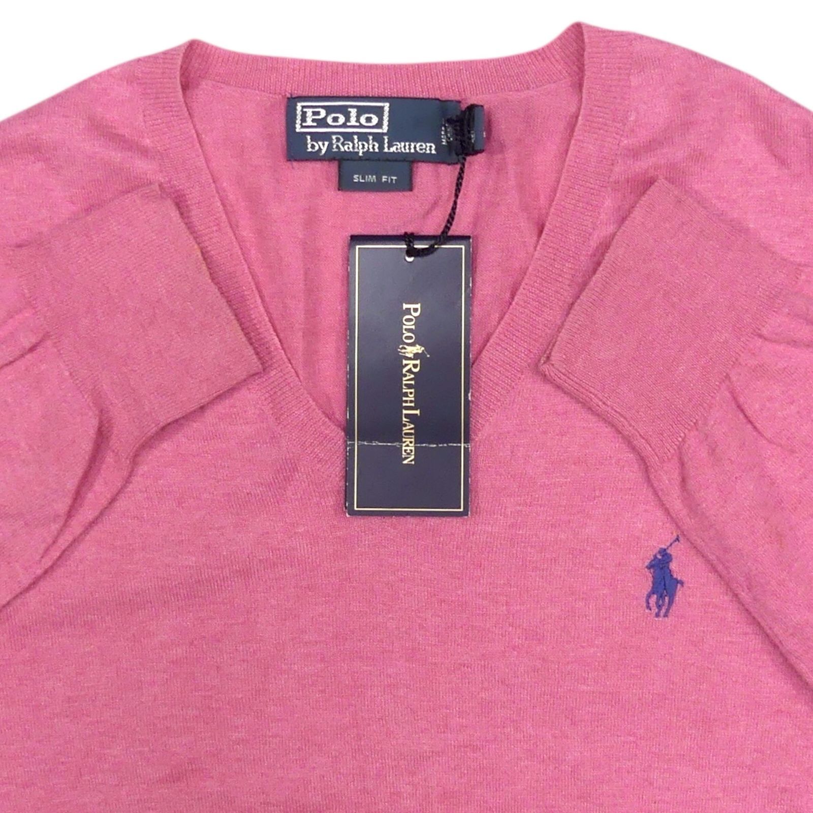 未使用 Polo Ralph Lauren ポロラルフローレン Vネックニット S
