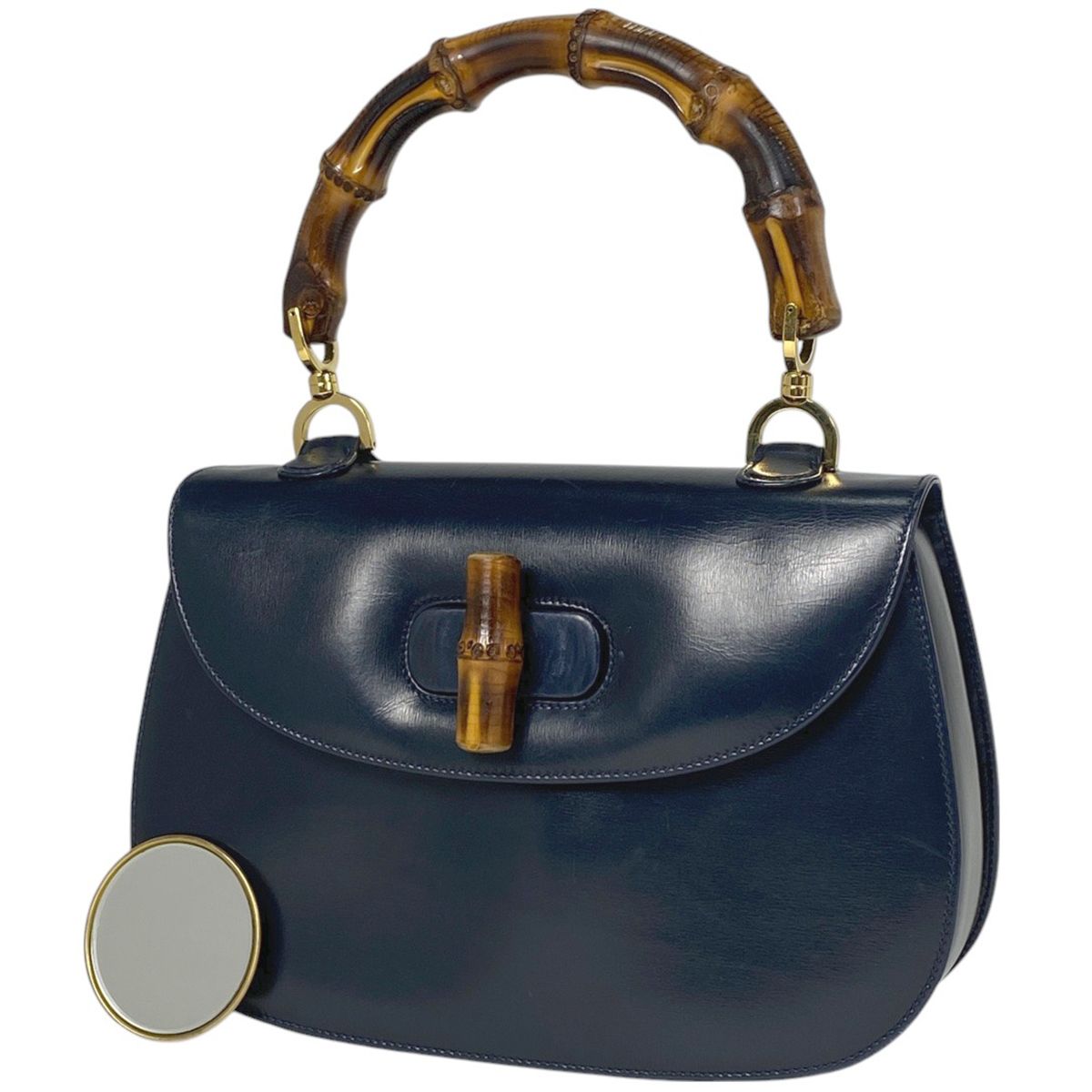 グッチ GUCCI バンブー ハンドバッグ 2WAY ショルダーバッグ オールド 