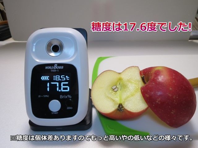 青森のサンふじ 青森産葉取らず完熟りんご