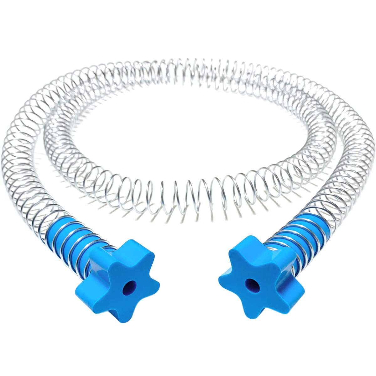Rollspace Zipline スプリングブレーキ 6.6フィート ステンレススチール ジップライン スプリングブレーキ 79インチ ヘビーデューティージップライン ブレーキスピードレジューサ スプリングブレ