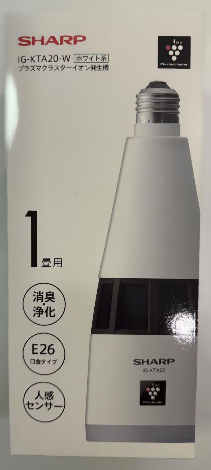 空気清浄機・イオン発生器 SHARP IG-KTA20-W IG-LTA20 | プラズマクラスターイオン発生機：シャープ