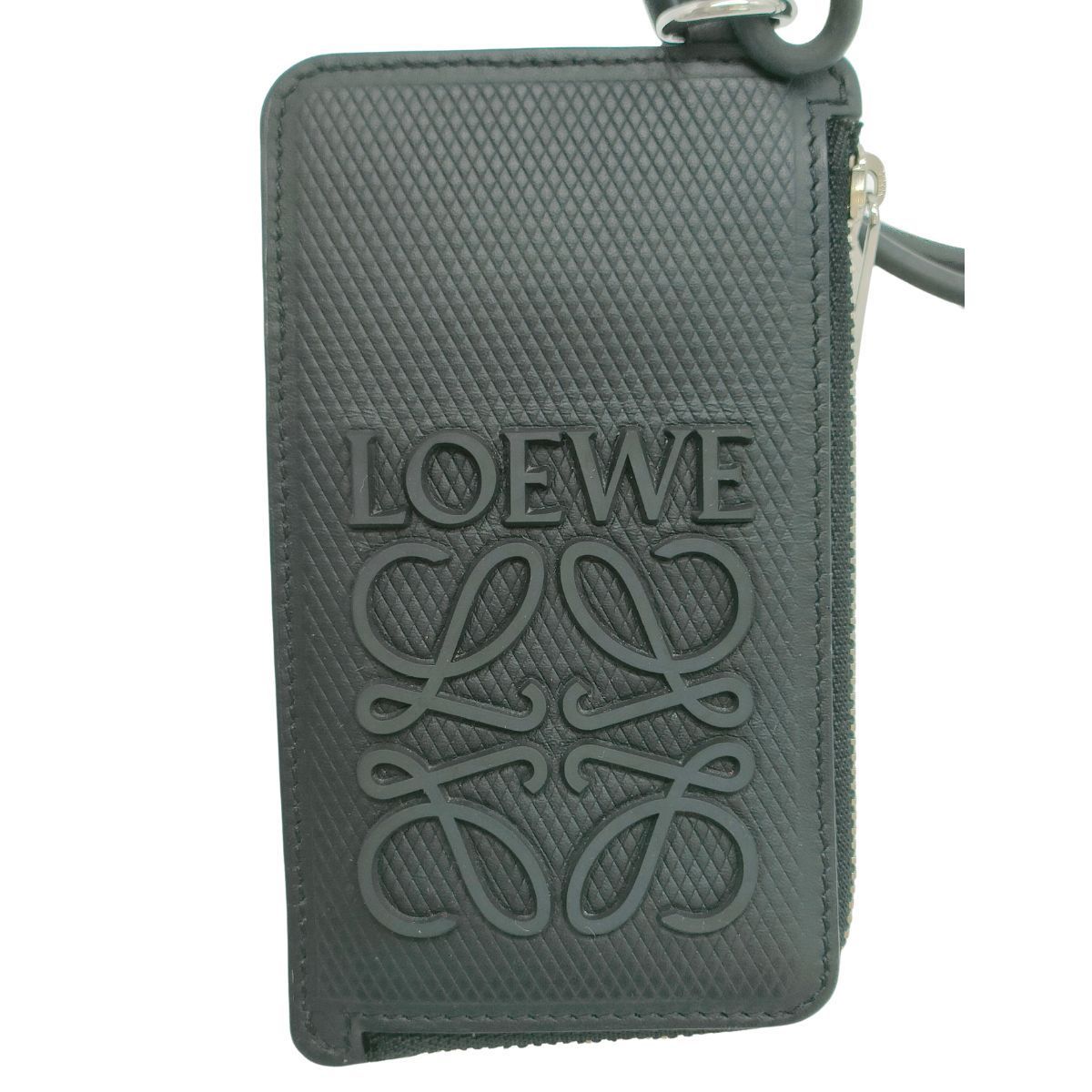 LOEWE ロエベ コインカードホルダー ストラップ ダイヤモンドカーフ S 