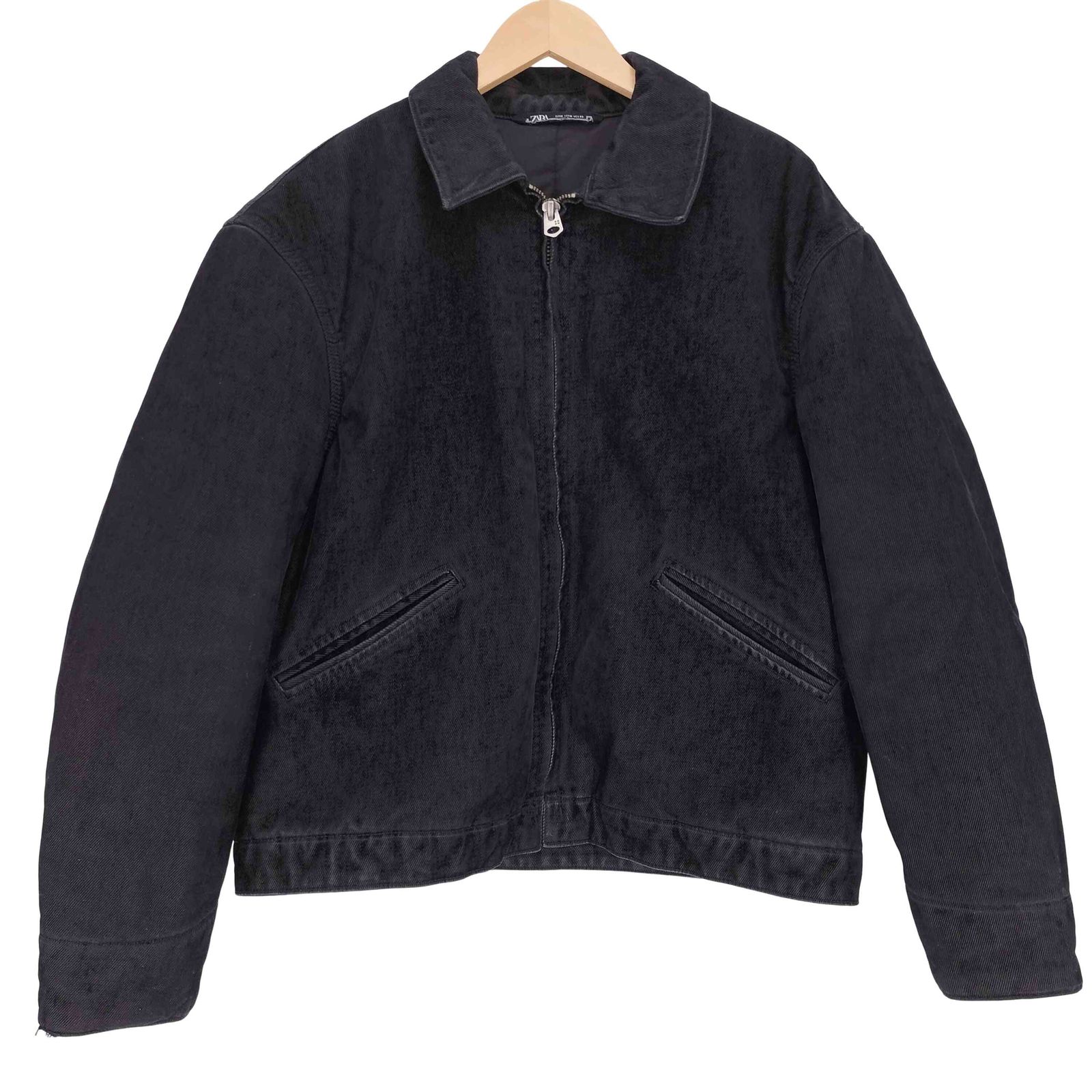 ZARA ザラ エンブロイダリーテクスチャージャケット Mサイズ ZARA - エンブロイダリーテクスチャージャケット ZARAの通販 by