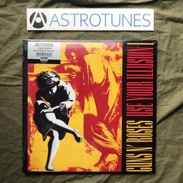 Guns N' Roses/Use Your Illusion LPドイツ盤 未開封新品 レア盤 2022年 ドイツ盤 ガンズ・アンド・ローゼズ Guns N