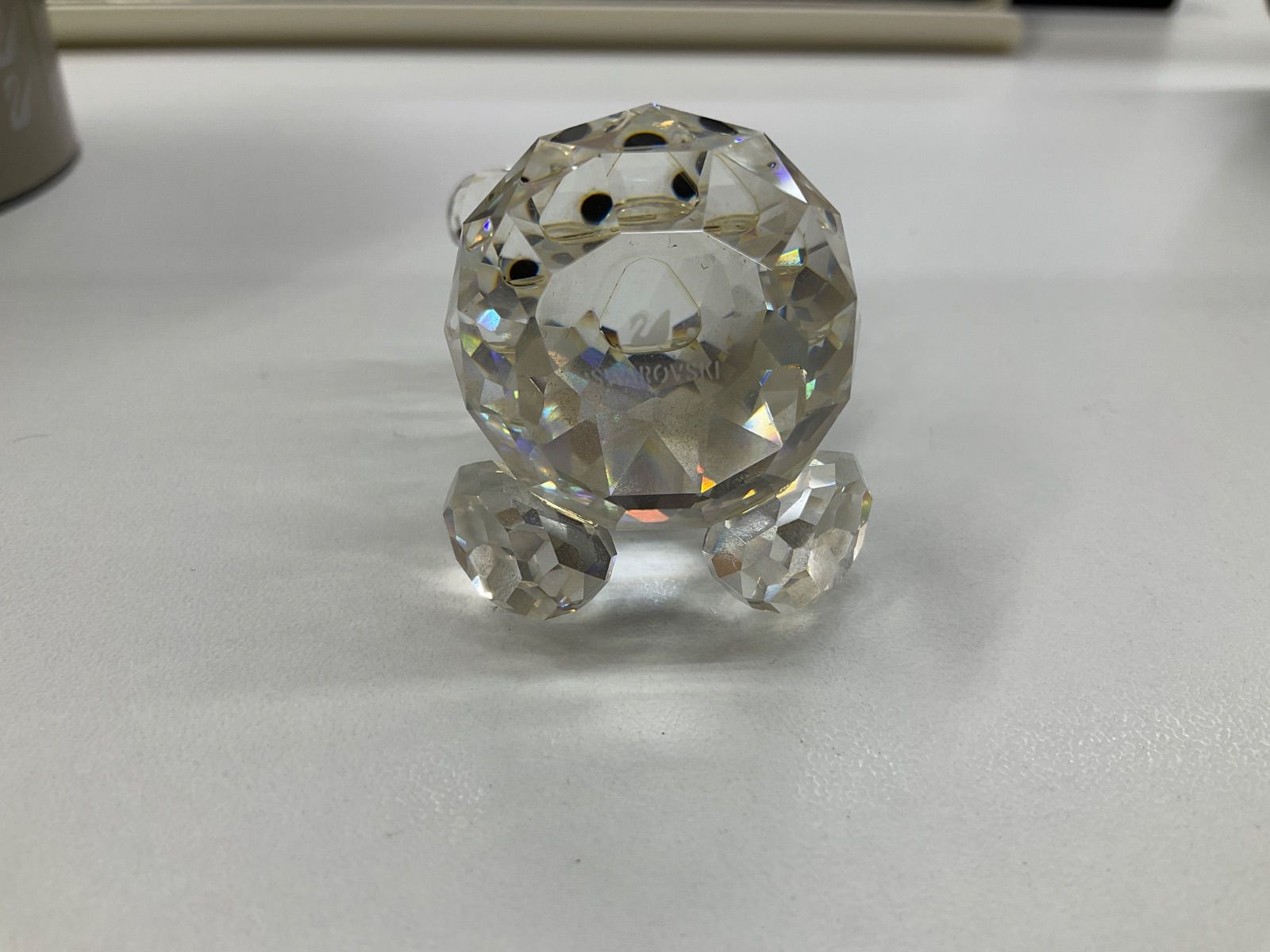 中古品】SWAROVSKI スワロフスキー クリスタル ベア クマ 置物