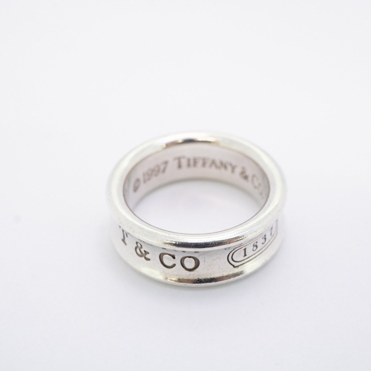 Tiffany ナローリング 1837 10号 シルバー TIFFANY&CO. ティファニー