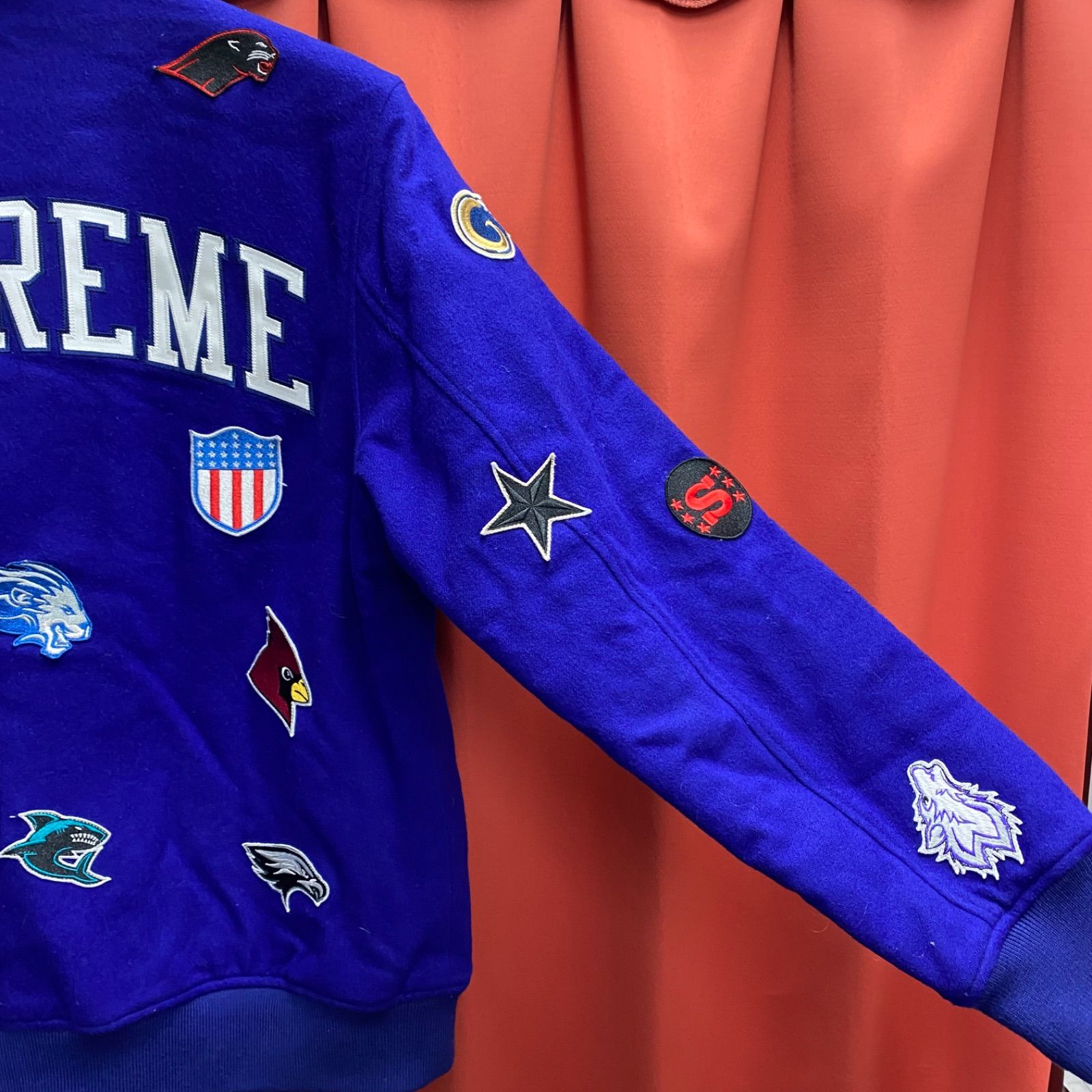 Supreme シュプリーム 14AW Franchise Varsity Jacket スタジャン