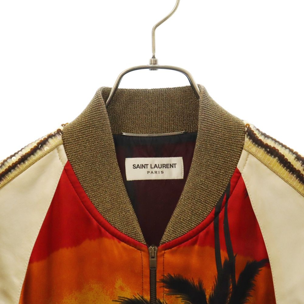 【週末特価】SAINT LAURENT サンローラン　14ss スカジャン 楽天市場】SAINT LAURENT サンローラン ブラッドラスター スカジャン