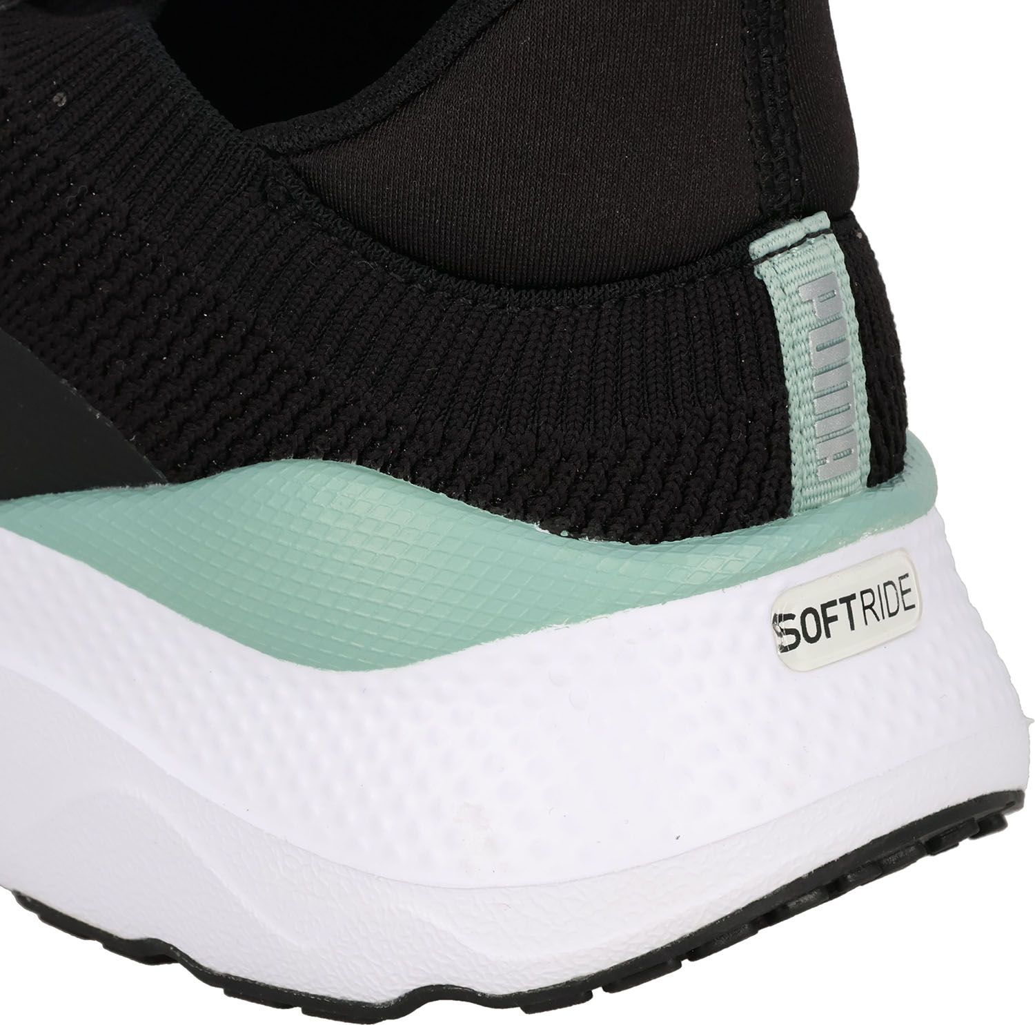 プーマ PUMA SOFTRIDE メイブ ウィメンズ 31016022 PUMABLACK-LIGHTMOSS-
