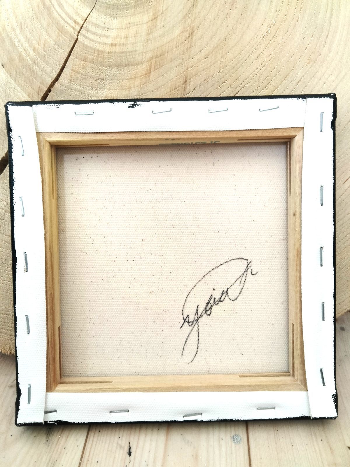 ビッグバンⅠ/ BigBangⅠ - テクスチャーアート キャンバス 18×18㎝ S0