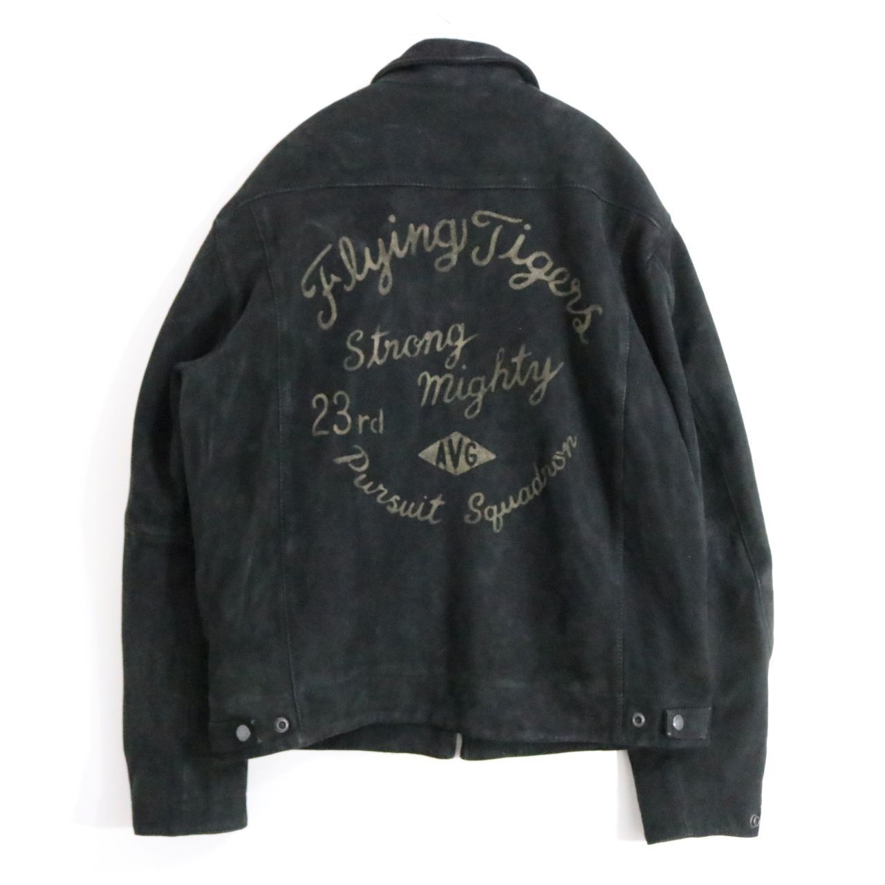 中古B】AVIREX アヴィレックス XL メンズ レザージャケット AGED