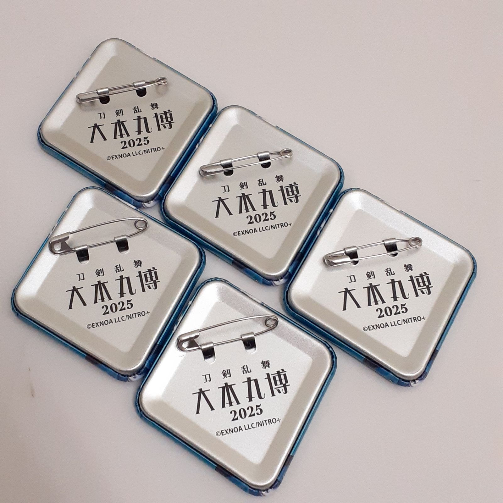 三沢店43-32-1008】刀剣乱舞 祝装 雲生 スクエア缶バッジ 大本丸博 5