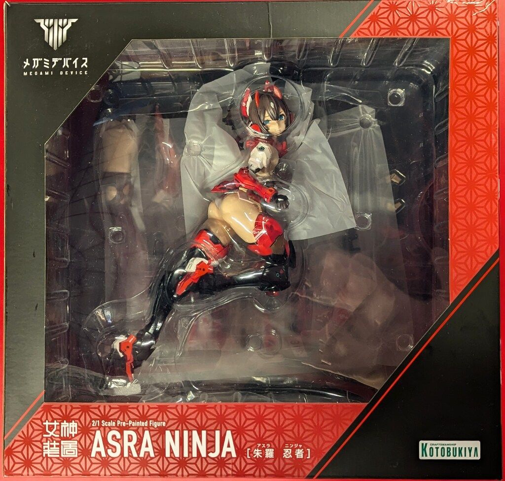 コトブキヤ メガミデバイス 2/1スケール 朱羅 忍者 特典付 コトブキヤ メガミデバイス 2/1スケール 朱羅 忍者 特典付