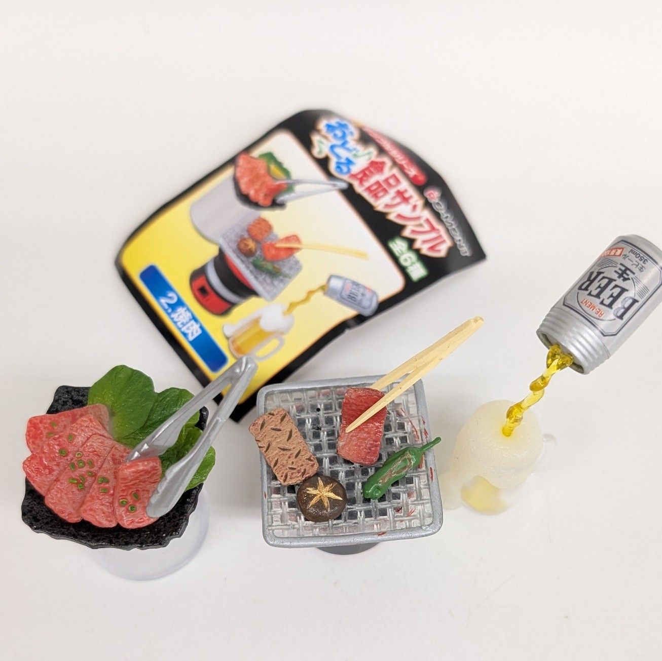 リーメント　おどる食品サンプル リーメント おどる食品サンプル ぷちサンプル 全6種類セット