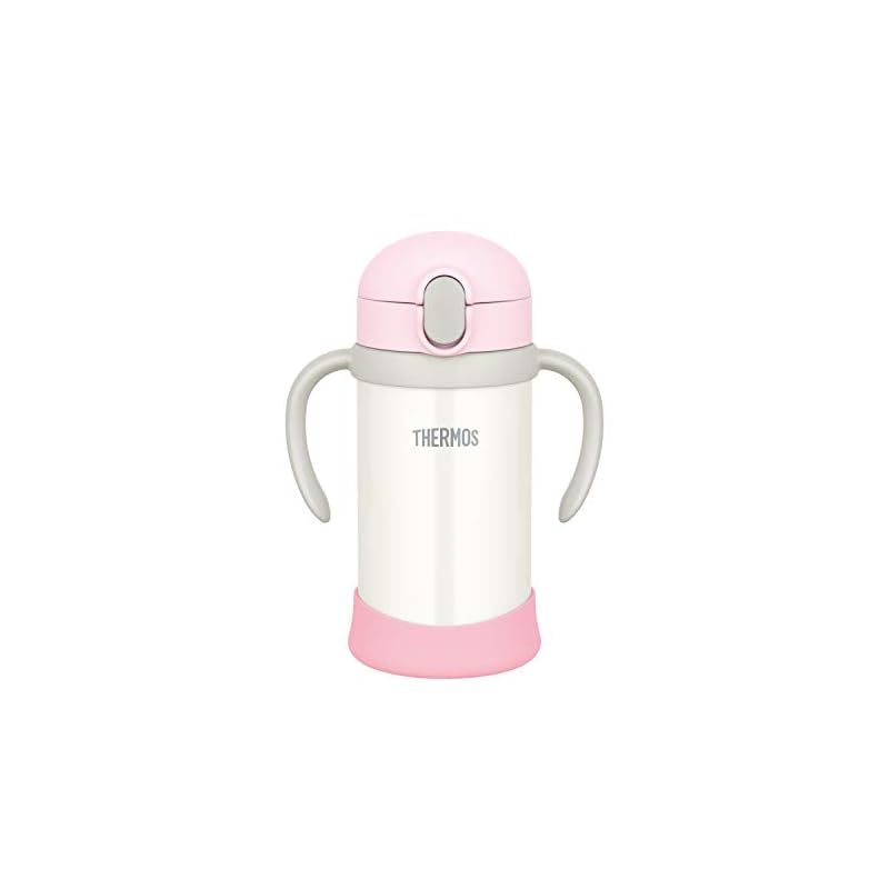 【新着商品】サーモス(THERMOS) まほうびんのベビーストローマグ FJL-350 ピンクホワイト (PKW) 350ml