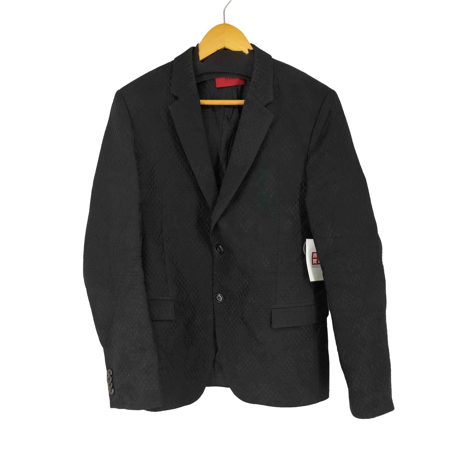 ヒューゴボス HUGO BOSS ARNANDO 2Bテーラードジャケット エンボス加工 メンズ US：38 