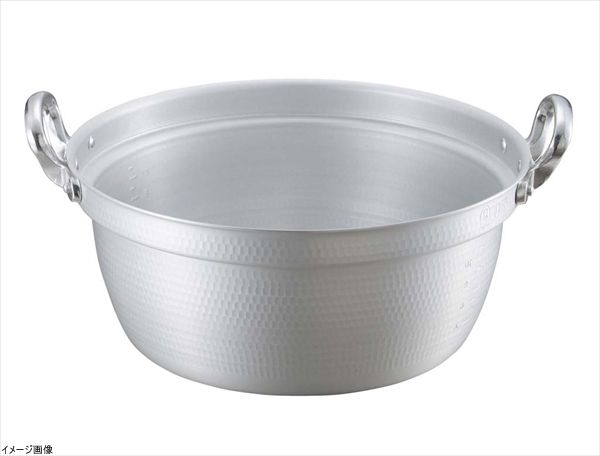 【新品】キングアルマイト 打出 料理鍋(目盛付)42cm