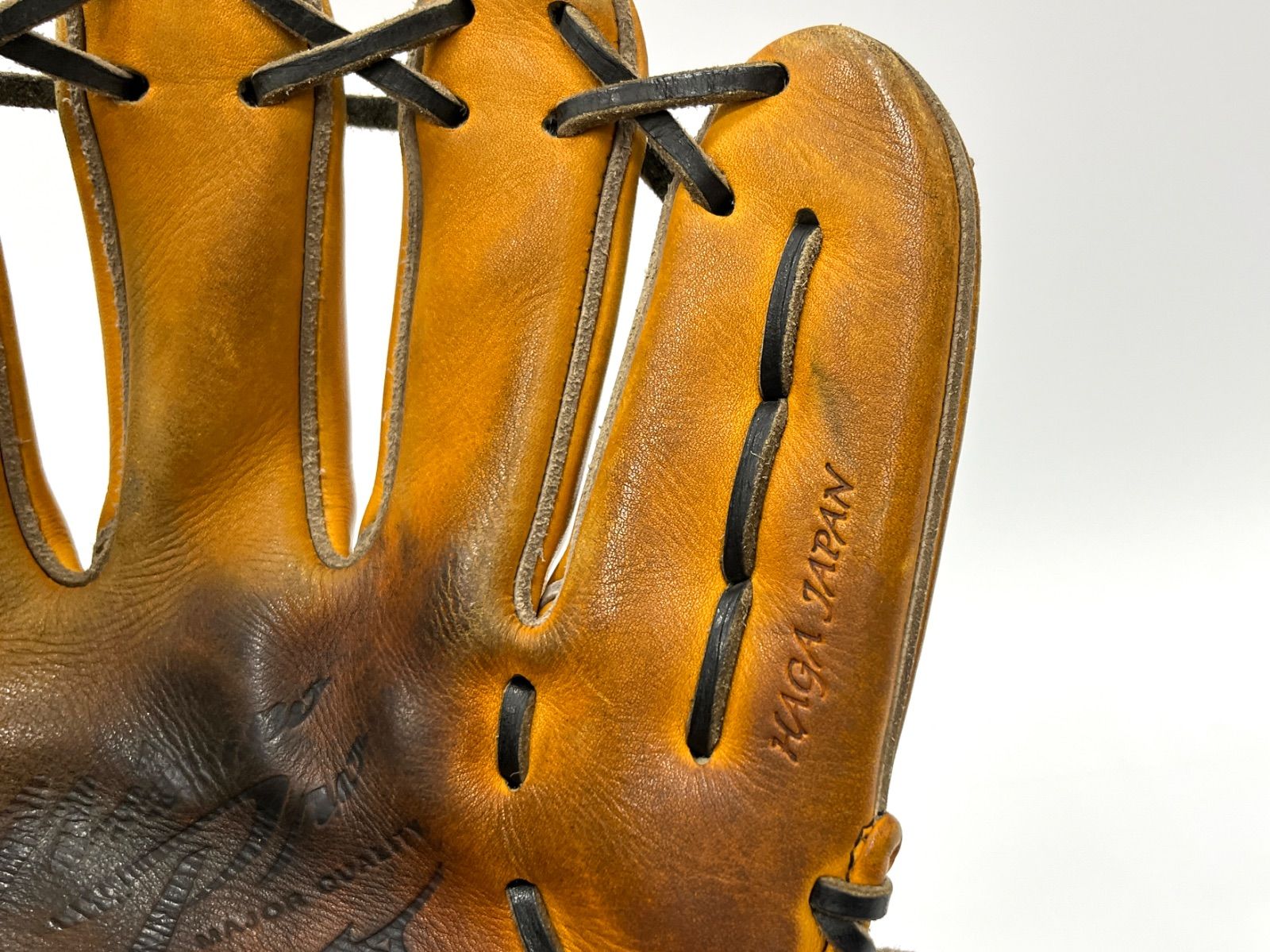 中古品 ミズノ MIZUNO ミズノプロ 硬式 内野手用グローブ HAGAJAPAN
