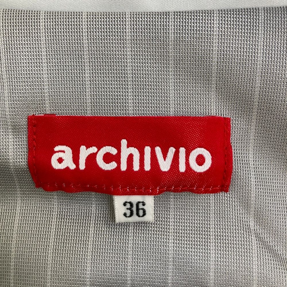 サイズ：36 ARCHIVIO アルチビオ 蓄熱 中綿 ノースリーブ