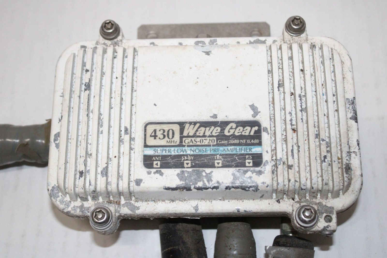 ジャンク Wave Gear GAS-0720 430MHz プリアンプ アマチュア無線 OSKERBLOCK IT6VXU2CQEWM-D-A02-byebye