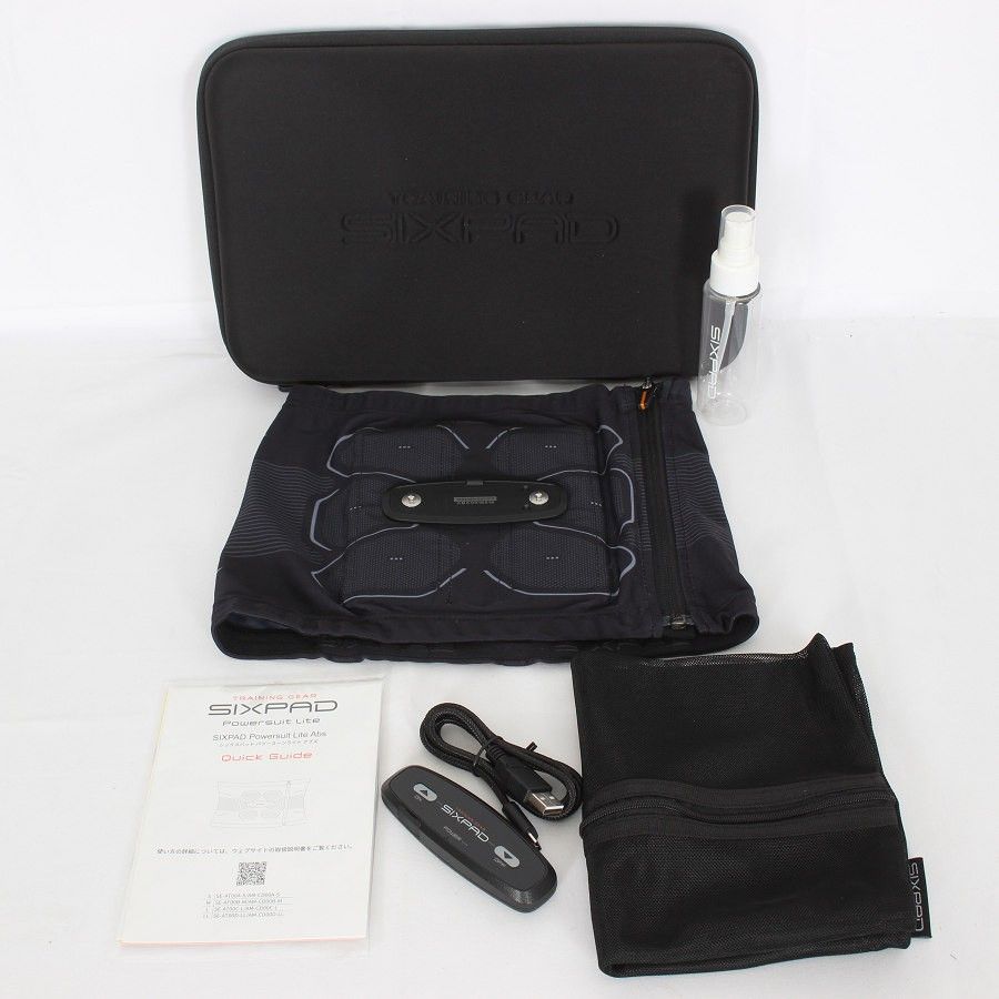 MTG SIXPAD Powersuit Lite Abs S リモコン付き SE-AT00A-S シックスパッド パワースーツ ライト アブズ 本体
