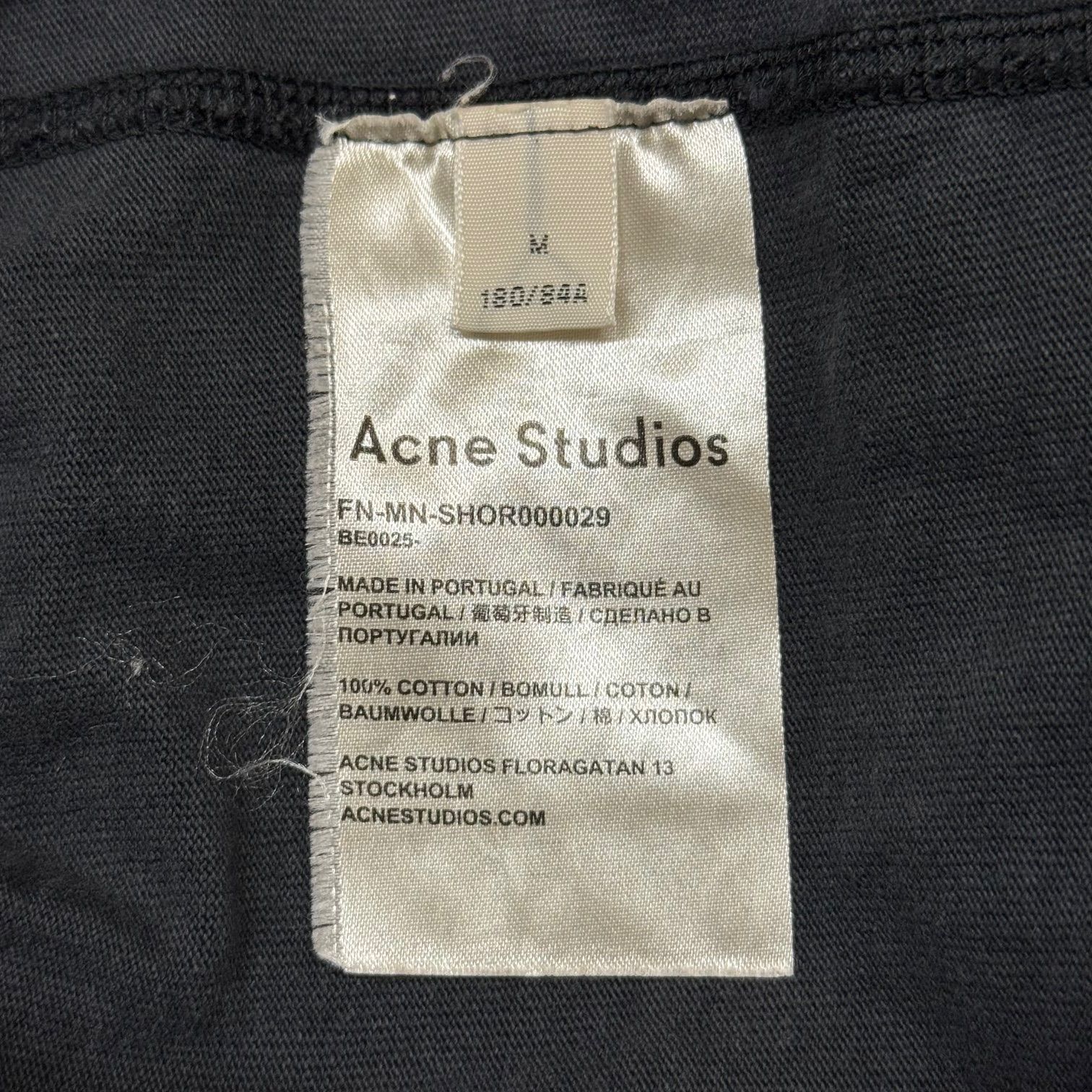 Acne Studios FACE スウェットショートパンツ Acne Studios ロゴスウェットショーツ ハーフパンツ イージー