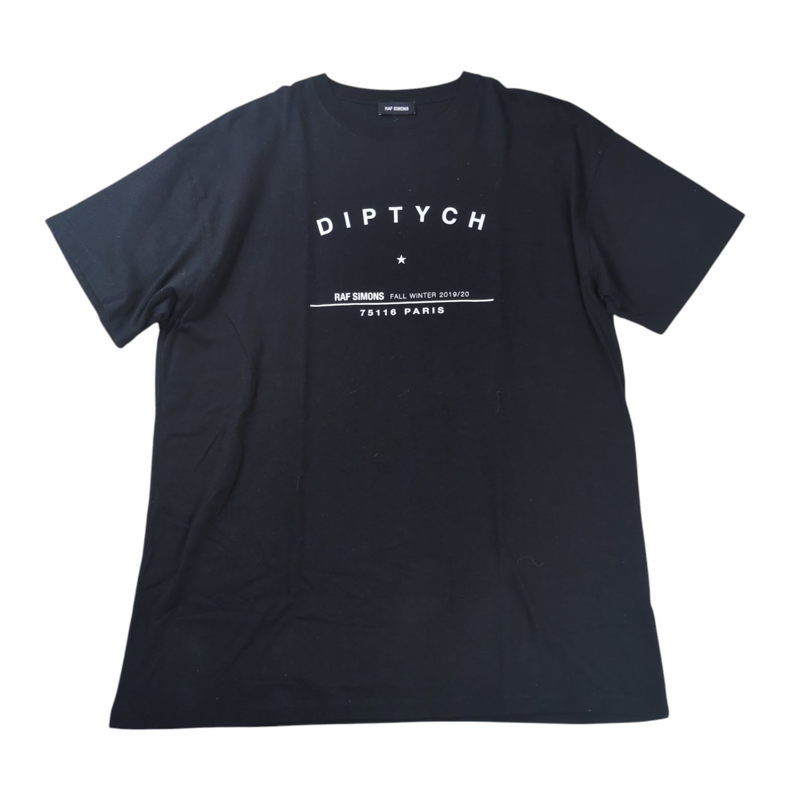 RAF SIMONS 2019AW DIPTYCH Tour Big T-Shirt